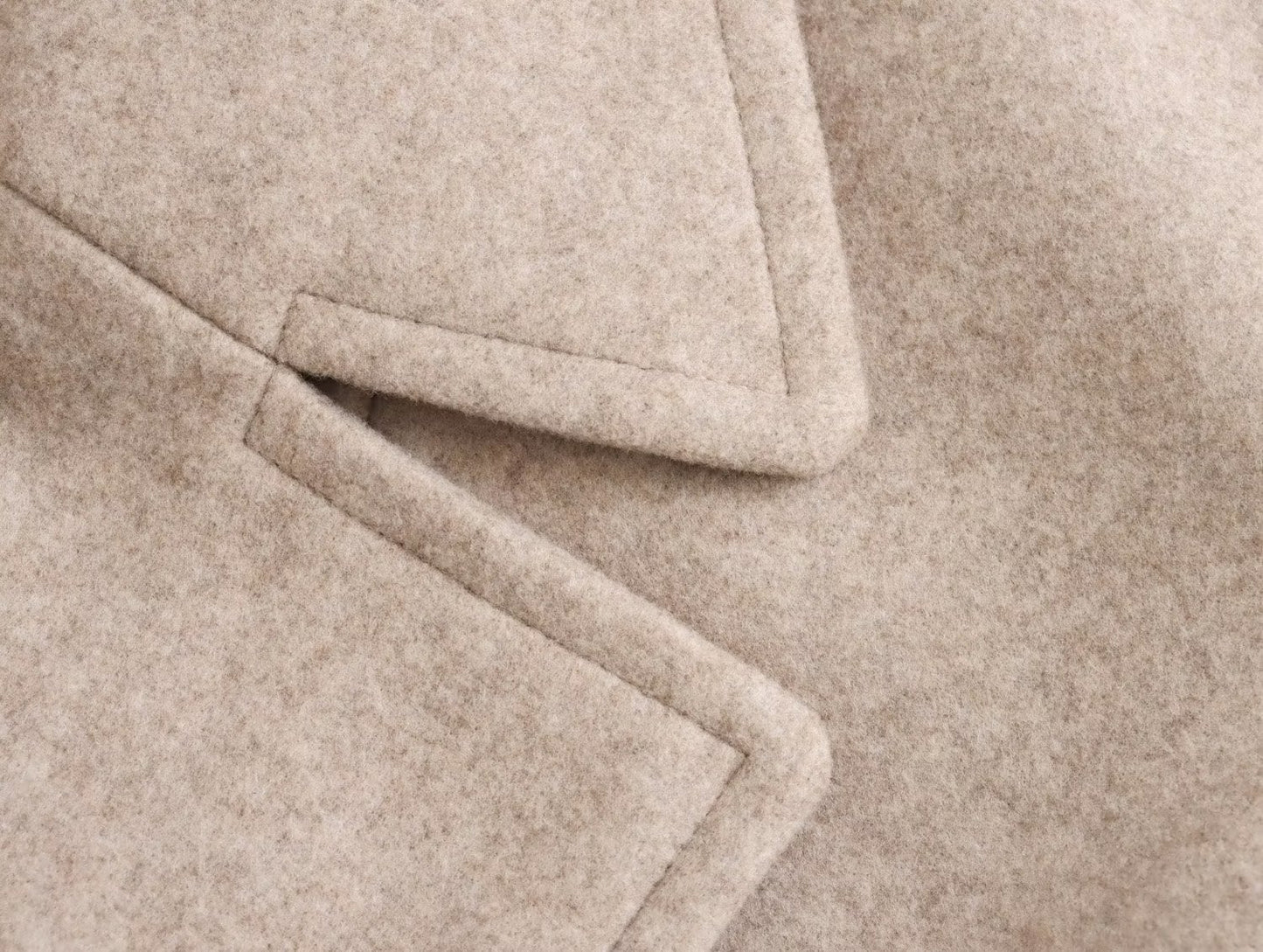 Women's Woolen Soft Loose Overcoat Coat